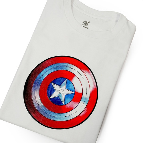 Remera Jack Lee -  13 Remera Capitan America Kids