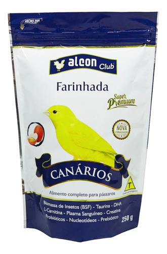 Alcon Club Farinhada Canário 250g Super Premium Kit Com 10