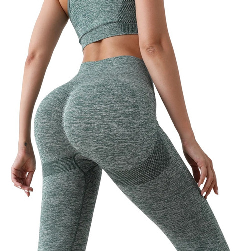 Leggins Licra Levanta Cola Control Abdomen Deportivo Mujer