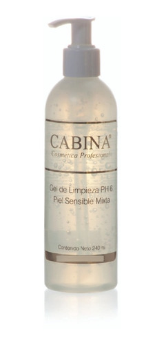 Gel De Limpieza Ph 6, Piel Sensible Mixta Cabina 480 Ml