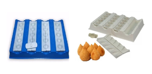 Forma Fábrica Faz 40 Salgados Bolinha Queijo E Coxinha 