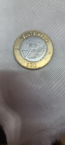 Moneda De 20 Pesos Fuerza Area Mexicana