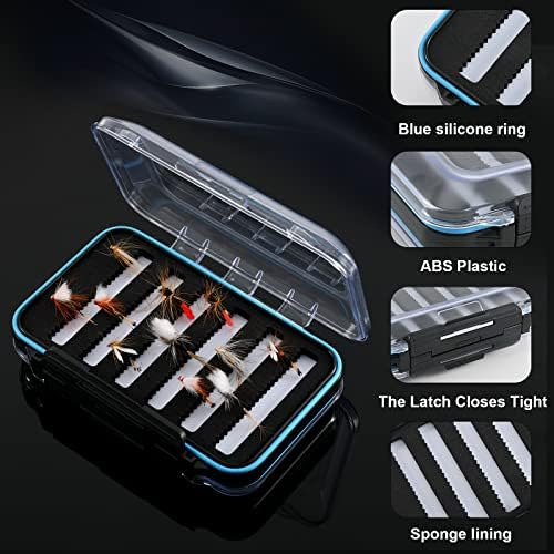 Caja De Pesca Con Mosca De Doble Cara Impermeable Para Apare