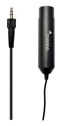 Adaptador De Audio Maono Adx35 3.5mm A Xlr Color Negro