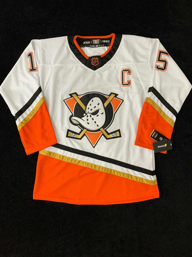 Camisa Hockey The Mighty Ducks Laranja - Pronta Entrega