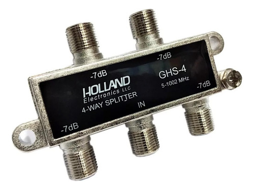 Divisor De Sinal Holland 4 Saidas 5-1000 Mhz - Top