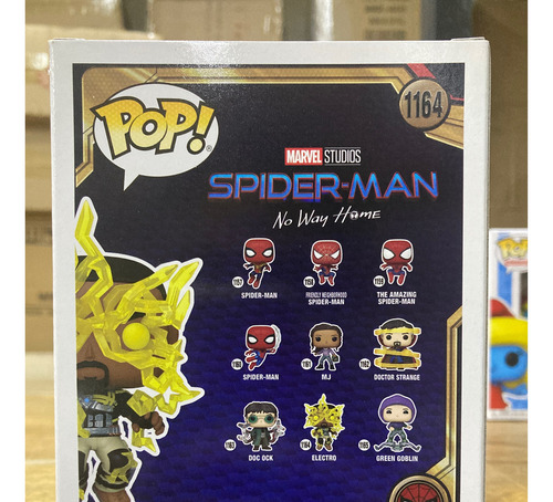 Electro 1164 Spider-man No Way Home Marvel Funko Pop