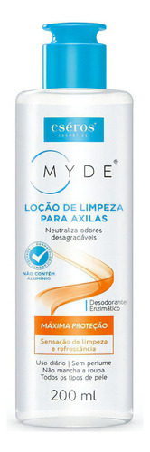 Kit 2 Unidades Loção De Limpeza Para Axilas 200ml Myde