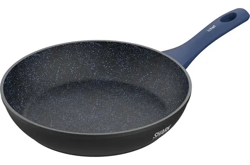 Panela Antiaderente Polishop Shark Series Home 24cm Ichef Azul E Preto