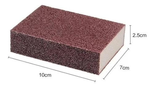 Imagen 3 de 6 de Esponja Mágica Abrasiva Sponge Grinding Block Limpia Cocina