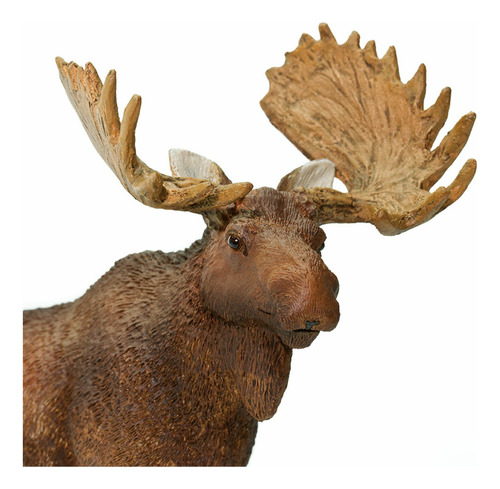 Alce Macho Safari Figura Muñeco Safari Animal Colección Tx