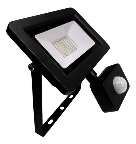 Imagen 2 de 10 de Reflector Led 50w Exterior Interior Sensor Luz Blanca Ip65