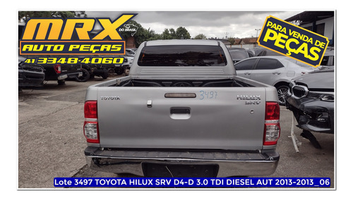 Sucata Toyota Hilux Srv D4-d 4x4 3.0 Diesel Aut 2013 Pecas