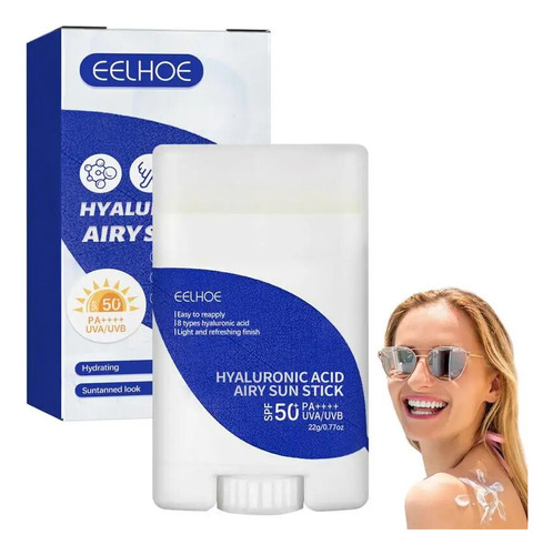 Protector Solar Hialurónico En Barra Facial Spf50+