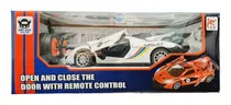 Comprar Auto Deportivo Policia Radio Control Juguete Escala 1:18