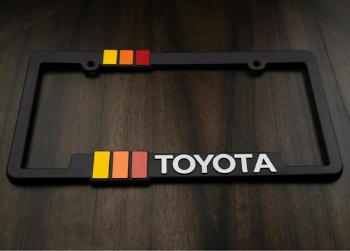 Porta Placa Trd Toyota Pro Corolla S Tacuma 4runner Tundra