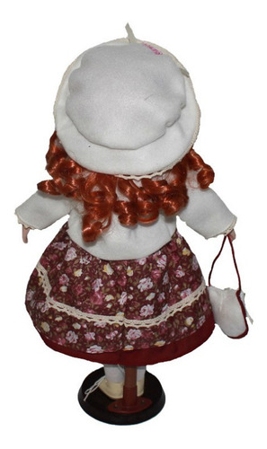 Figuras De Muñeca Porcelana Victoriana Con Soportes De