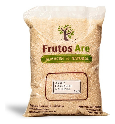 Frutos Are - Arroz Carnaroli Nacional X 1 Kg