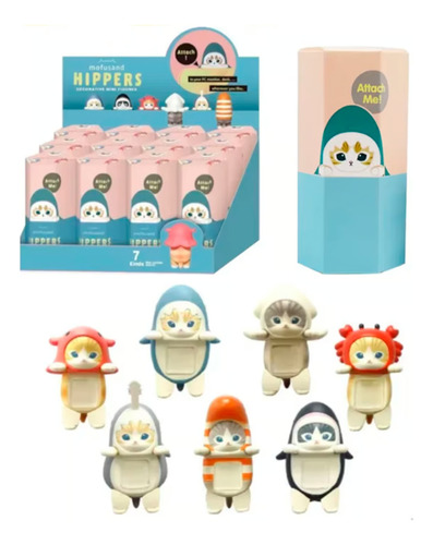 Mofusand Hippers - Muñeca Coleccionable 9cm