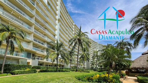 Cad Playamar Diamante T2 501. Depa De Playa Con Terraza Y Vista Al Mar
