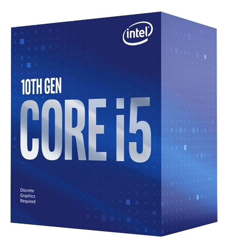 Procesador Intel Core I5 10400f 6 Núcleos Socket 1200 Nne Nx