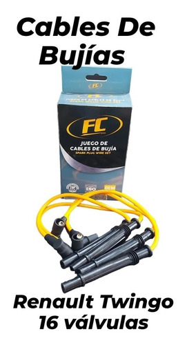 Cables De Bujías Renault Twingo 16 Válvulas Marca Fc 