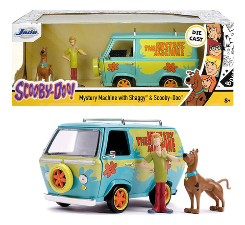 Auto Escala 1:24 La Maquina Del Misterio - Shaggy Scooby Doo