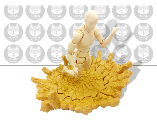 Tamashii Effect Efecto Poder Aura Impacto Café Figura Myth (Usado)