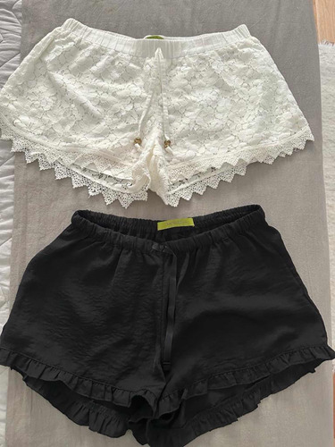 Lote X 2 Short Mujer Talle S