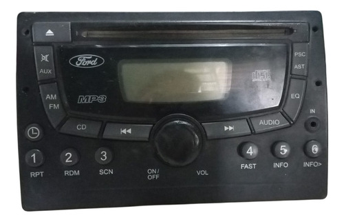 Rádio Som Cd Player Ford Ecosport Fiesta Original - Sem Code (Usado)