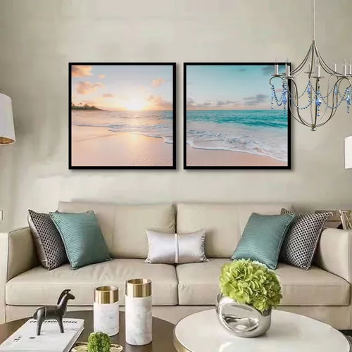 Quadro Decoração Sala Quarto Paisagem Praia158x70