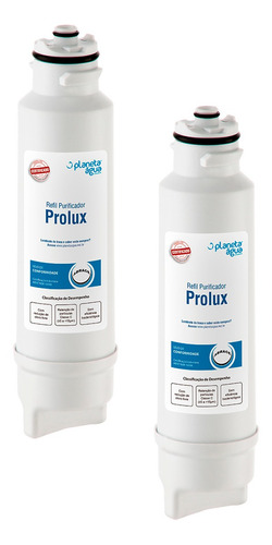 Kit Com 2 Refis Para Purificador De Água Electrolux