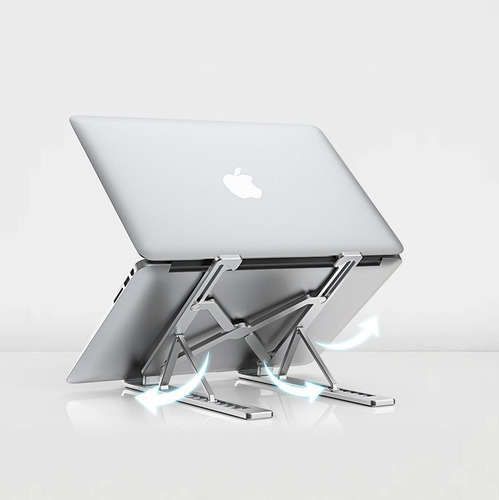 Imagen 8 de 8 de Soporte Plegable Aluminio Portátil Apoya Notebook 15 17.3