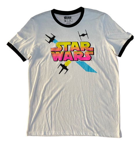 Polera Star Wars - Blanca Naves - Talla M - Original