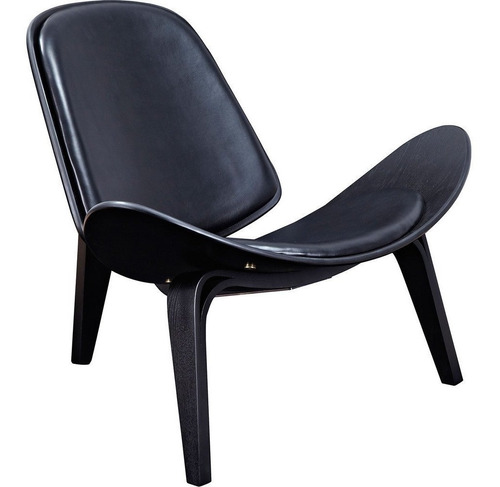 Sillón Carl Hansen Ch07 Shell Chair Living Full Black