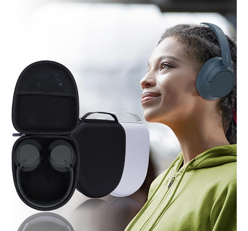 Funda Rígida Compatible Con Sony Wh-ch720n Wh-ch520 Wh-ch...