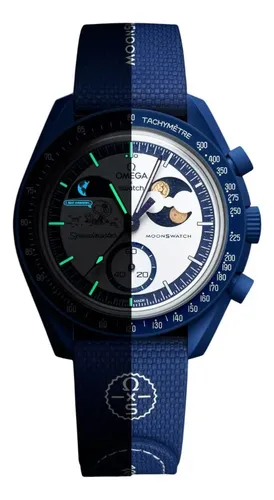 Blue Super Moon Niricha Plastic Case Quartz Watch+box | MercadoLivre