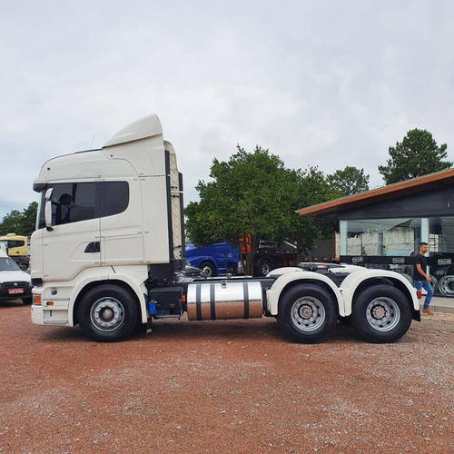 Imagem 12 de 22 de Caminhão R440 Highline Scania 440 Cavalo 6x2 Trucado 2018
