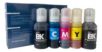 Comprar Combo Tinta Compatible Rk504\u002F544 X 5 Para Sistema Continuo