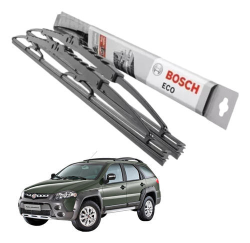 Juego Escobillas Bosch Fiat Palio Adventure Locker 2005/