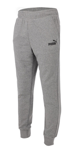 Pants Puma Casual Essentials Logo Gris