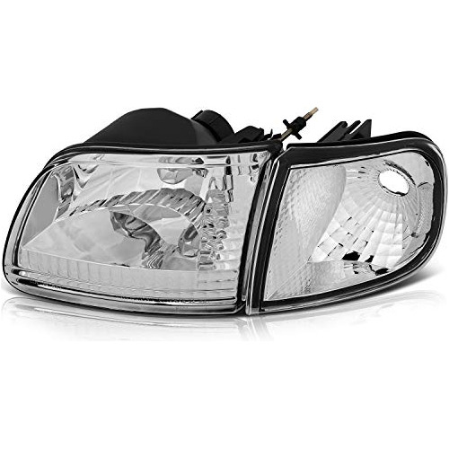 Repuesto De Conjunto De Faros Delanteros Lsailon Para Ford 1
