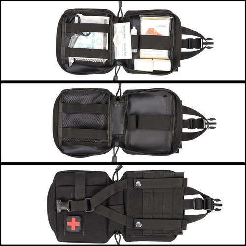 Imagen 6 de 6 de Botiquín Morral Táctico M.o.l.l.e Emergencias