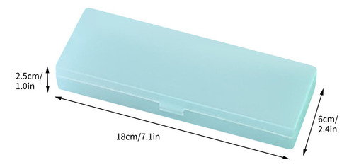 Caja De Papelería Esmerilada Translúcida K Para Estudiantes
