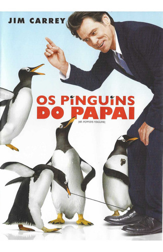 Dvd Os Pinguins Do Papai Jim Carrey