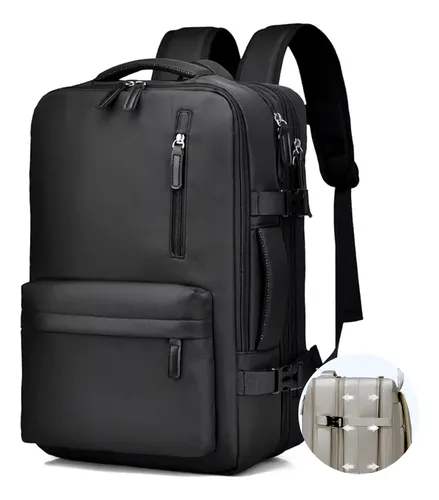 Mochila Executiva Grande Para Viagem Impermeável Reforçada