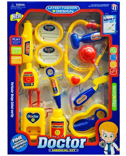 Juego Set Doctor Estetoscopio Juguete Niños Cod 5017 Bigshop