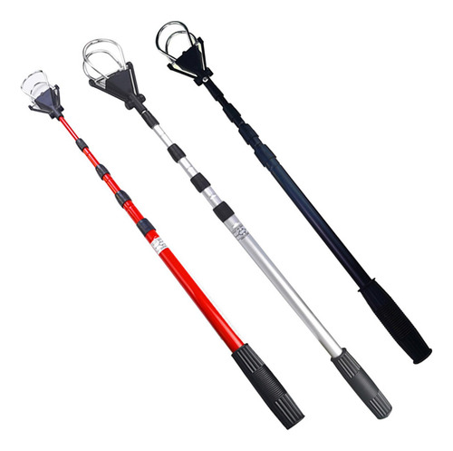 Recogedor De Pelotas De Golf, Agarrador Negro 60x183cm