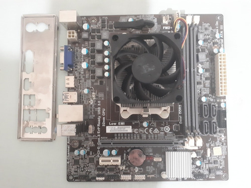 Combo Amd A10 7850k 3.7ghz + Mother Fm2+ 8gb (Usado)
