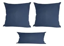 Comprar Set De 3 Cojines De Lino Decorativos 50x50 +30x50